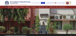 Sri Aurobindo College Recruitment 2022