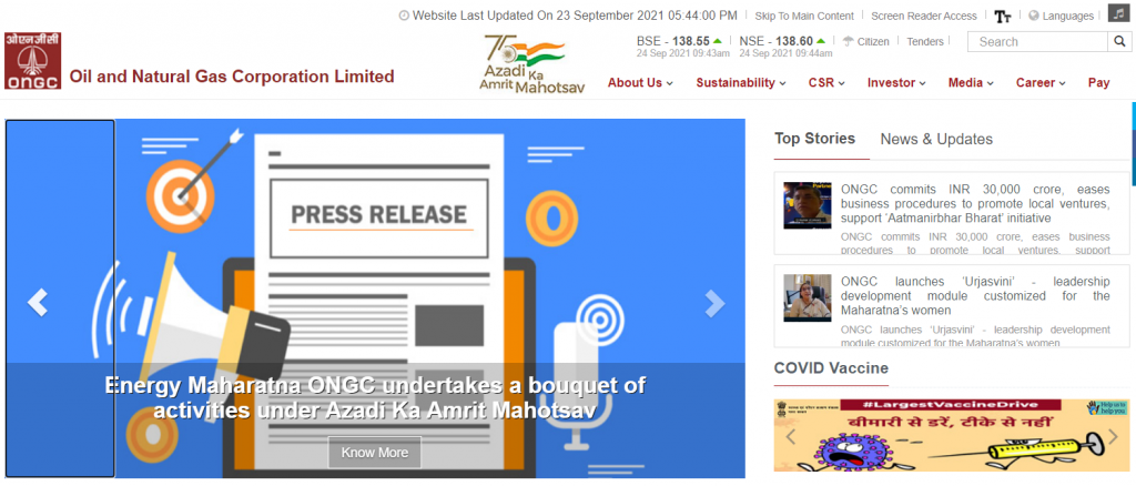 Ongc Work ONGC CEO Recruitment 2024 Apply Online for CEO Posts | ONGC Job - Free ...