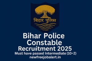 Bihar Police Constable Recruitment 2025