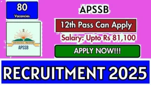 APSSB CHSL Recruitment 2025